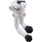 Multiport Valve, Waterway Side Mount, 2" Slip, with Unions : WVD002 - Waterway Plastics - 806105226280 - PartsForSpas.com