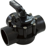 Dvtr Valve, Jandy Neverlube, 2"s/2-1/2"spg, Pos Seal, 3Port, Lrg : 4717 - Jandy/Laars/Zodiac - 052337002066 - PartsForSpas.com