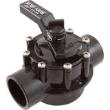 Diverter Valve, Jandy Neverlube, 1-1/2" x 2" Pos Seal, 2 Port : 4724 - Jandy/Laars/Zodiac - 052337002097 - PartsForSpas.com