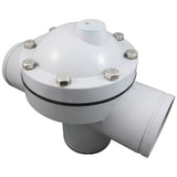 Backwash Valve, Paragon Stark 3-Way, 6", w/o Flanges, Gray : V3-06A