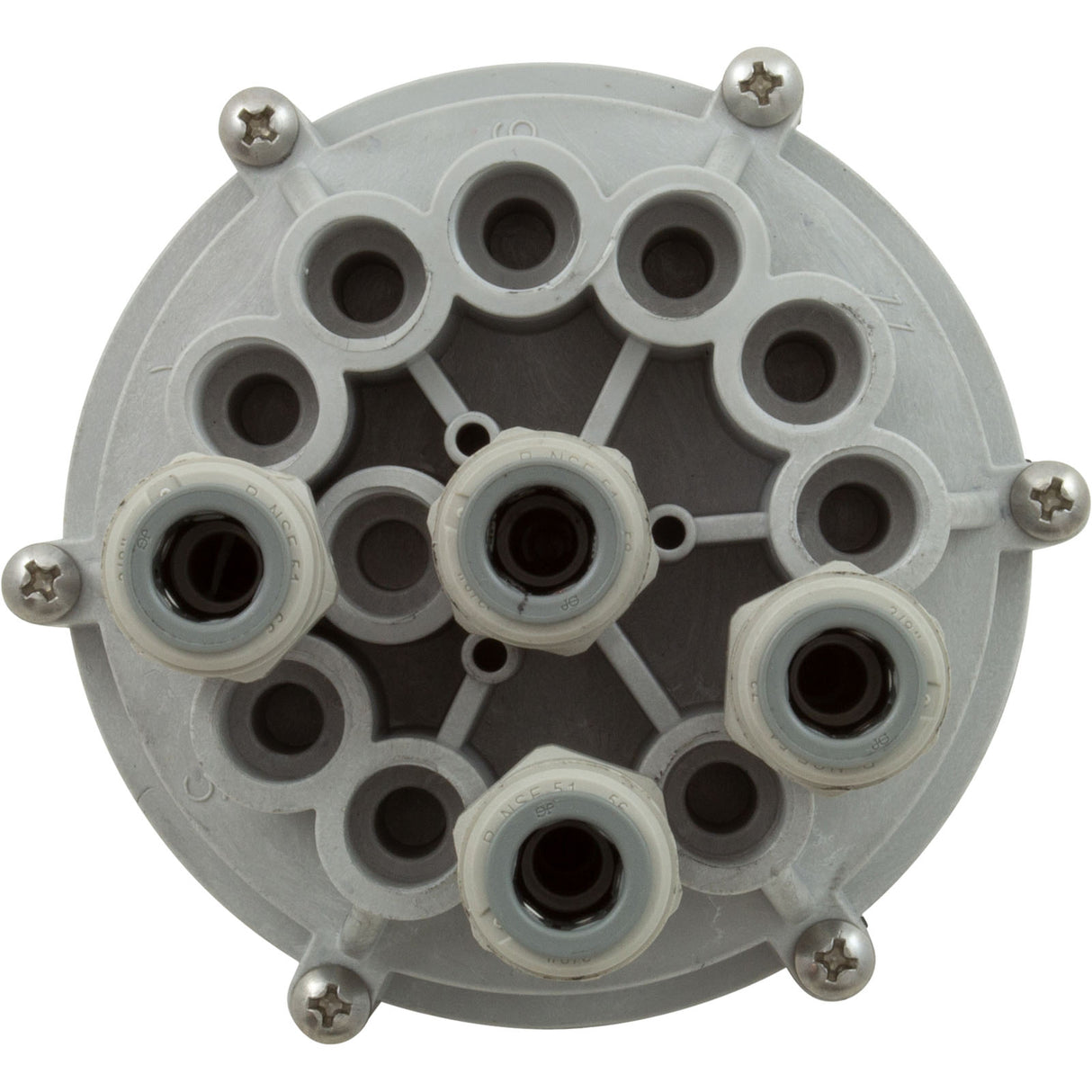 Multiport Valve, Paragon Stark, for 02 Tank System : MV250-02 - Paragon Aquatics (Pentair) - MV250-02 - PartsForSpas.com