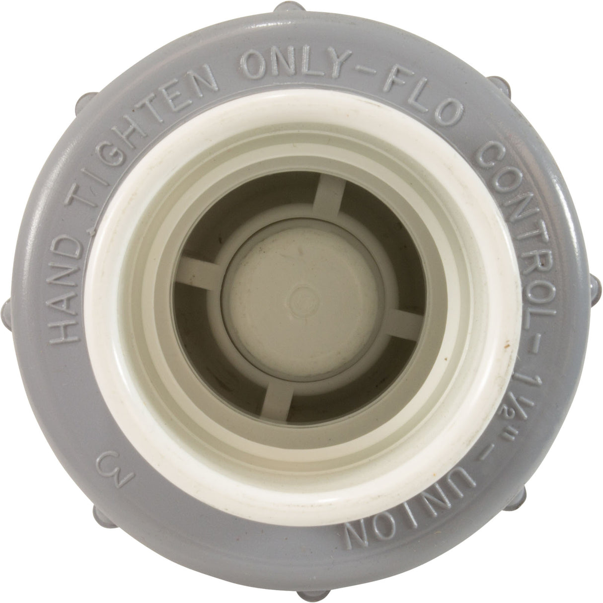 Check Valve, Flo Control, Spring, 1-1/2"s, 1/2lb, True Union, Wht : 1700-15