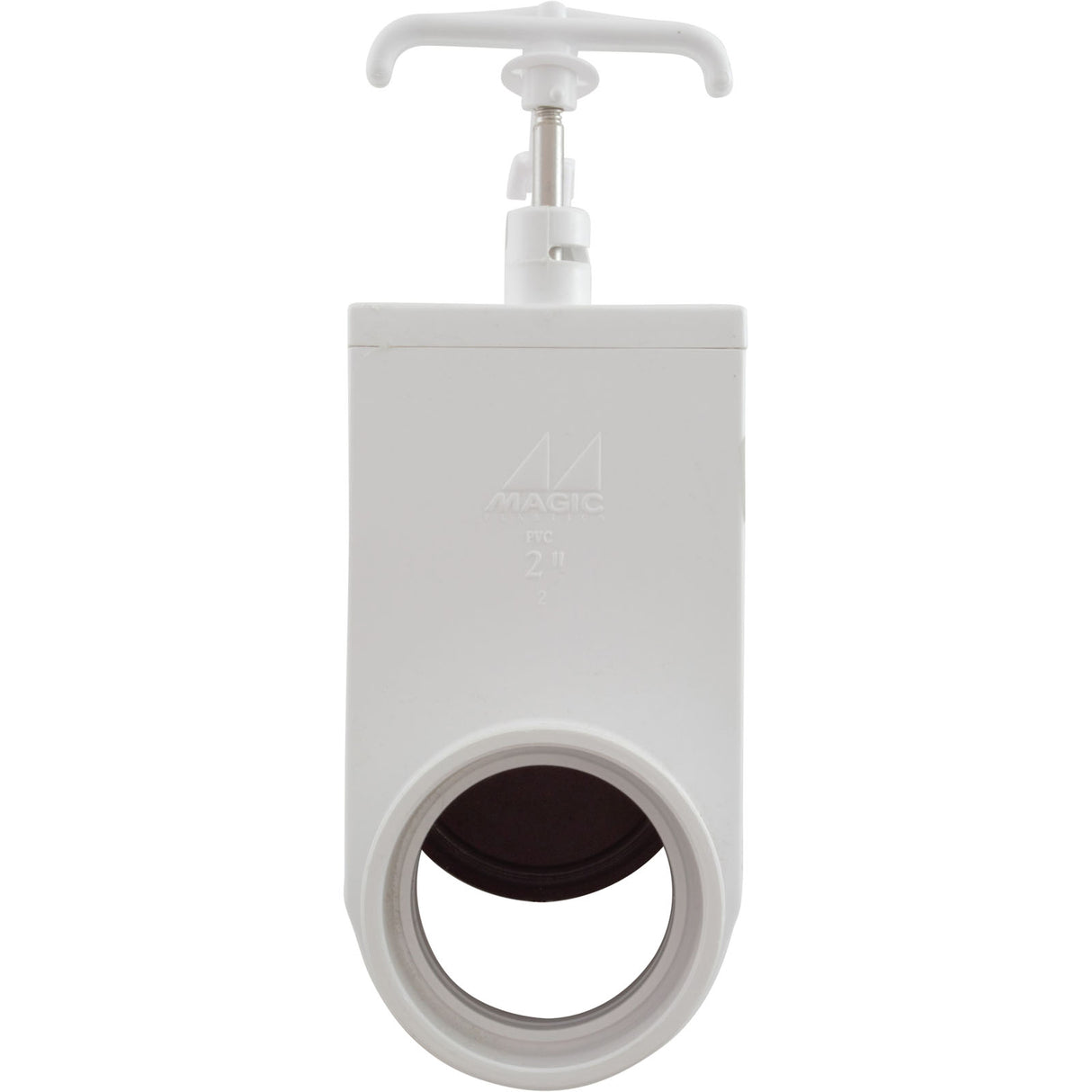 Gate Valve, UniBody, Magic, 2" Slip x 2" Slip, 80psi : 0401-20 - Magic Plastics - 0401-20 - PartsForSpas.com