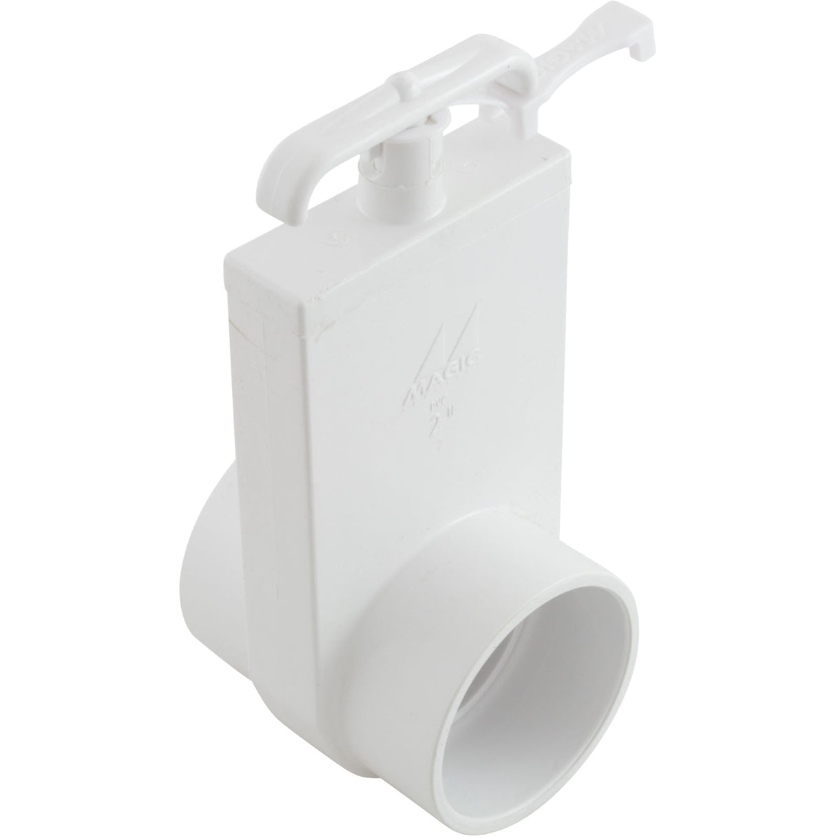 Gate Valve, UniBody, Magic, 2" Slip x 2" Slip, 80psi : 0401-20 - Magic Plastics - 0401-20 - PartsForSpas.com