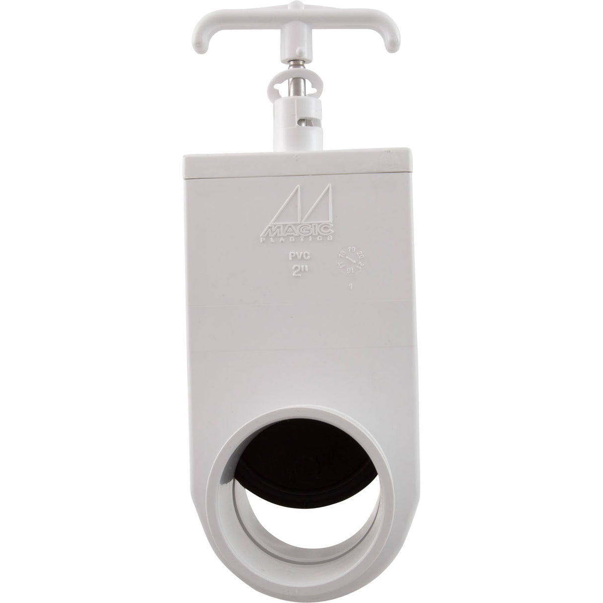 Gate Valve, UniBody, Magic, 2" Spigot x 2" Spigot, 80psi : 0402-20 - Magic Plastics - 0402-20 - PartsForSpas.com
