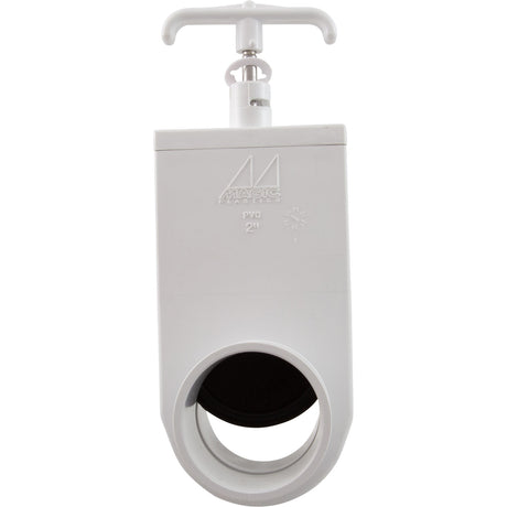 Gate Valve, UniBody, Magic, 2" Spigot x 2" Spigot, 80psi : 0402-20 - Magic Plastics - 0402-20 - PartsForSpas.com
