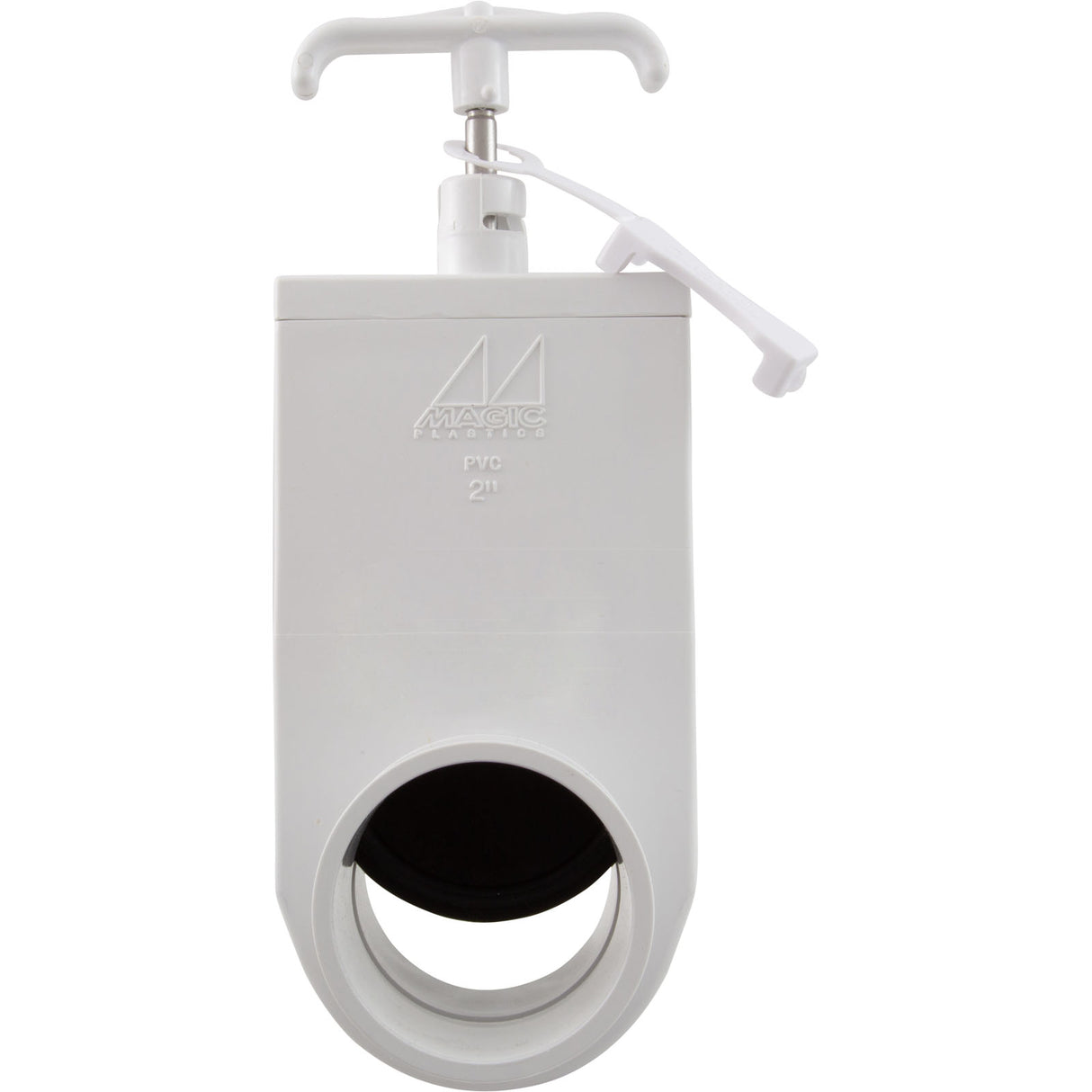 Gate Valve, UniBody, Magic, 2" Spigot x 2" Spigot, 80psi : 0402-20 - Magic Plastics - 0402-20 - PartsForSpas.com