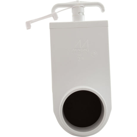 Gate Valve, UniBody, Magic, 2" Slip x 2" Spigot, 100psi : 0412-20 - Magic Plastics - 0412-20 - PartsForSpas.com