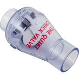 Check Valve, Magic Plastics Smart Check, 1"s, 1/2 lb, Water : 0821-10C - Magic Plastics - 0821-10C - PartsForSpas.com