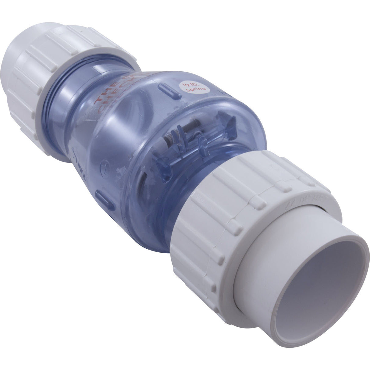 Check Valve, Magic Plastics Smart Check, 1-1/2"Union, 1/2 lb : 0823-15C - Magic Plastics - 0823-15C - PartsForSpas.com