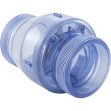 Check Valve, Magic, 2" ACME Fine Thd, 1/2lb, Clear : 0823-20RTC - Magic Plastics - 0823-20RTC - PartsForSpas.com