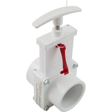 Gate Valve, 3 pc, Valterra, 1-1/2" Slip x 1-1/2" Slip, 45psi : 6101X - Valterra Products - 019079961013 - PartsForSpas.com