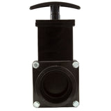 Gate Valve, 3 pc, Valterra, 1-1/2"s x 1-1/2"mpt, 45psi, Black : 7105 - Valterra Products - 019079071057 - PartsForSpas.com