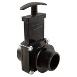 Gate Valve, 3 pc, Valterra, 1-1/2"s x 1-1/2"mpt, 45psi, Black : 7105 - Valterra Products - 019079071057 - PartsForSpas.com
