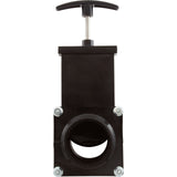 Gate Valve, 3 pc, Valterra, 2"mpt x 2"mpt, 40psi, Black : 7204 - Valterra Products - 019079072047 - PartsForSpas.com