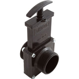 Gate Valve, 3 pc, Valterra, 2"mpt x 2"mpt, 40psi, Black : 7204 - Valterra Products - 019079072047 - PartsForSpas.com