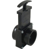 Gate Valve, 3 pc, Valterra, 2"fpt x 2"s, 40psi, Black : 7209 - Valterra Products - 019079072092 - PartsForSpas.com