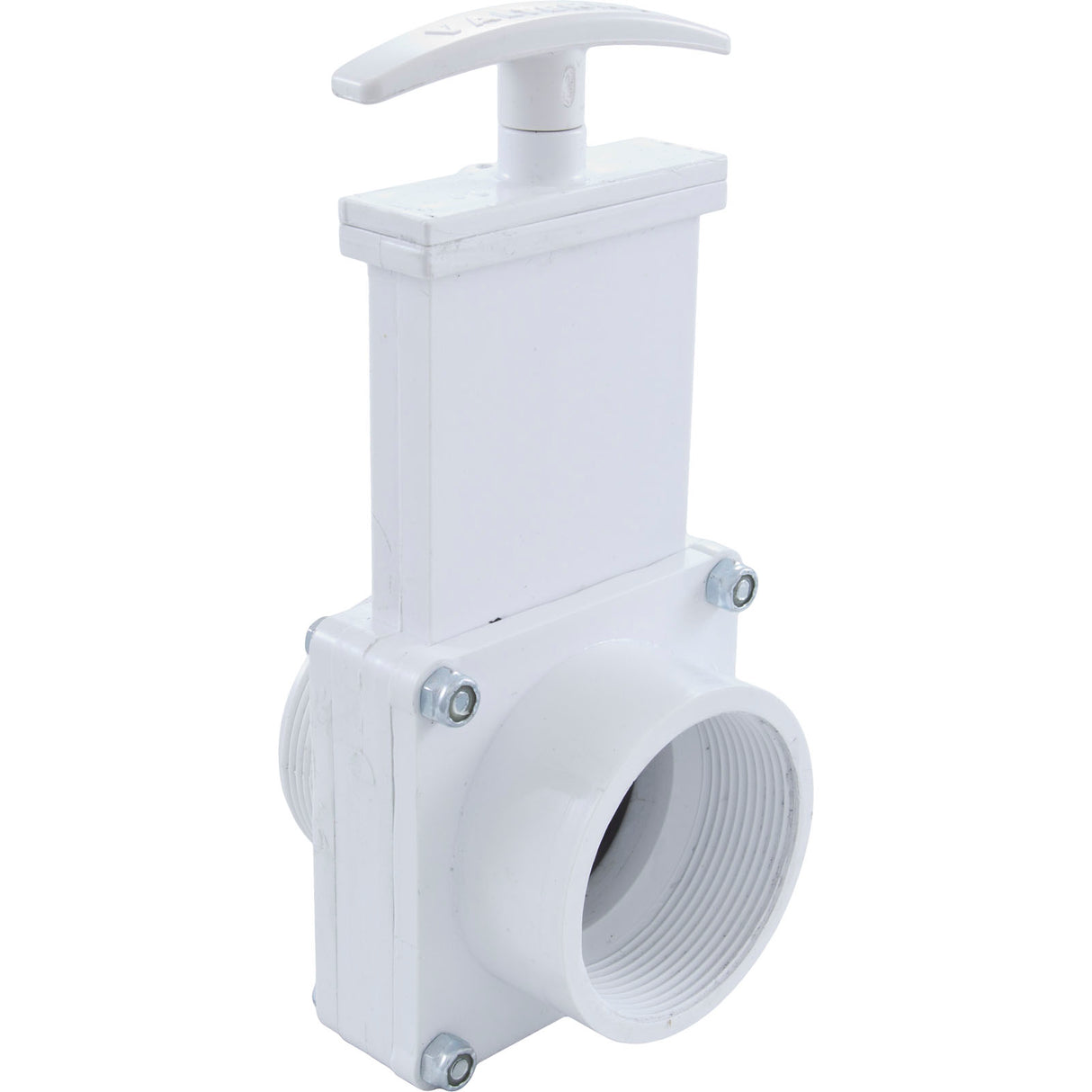 Gate Valve, 3 pc, SS Paddle, Valterra, 2"fpt x 2"mpt, 30psi : 4208 - Valterra Products - 019079042088 - PartsForSpas.com