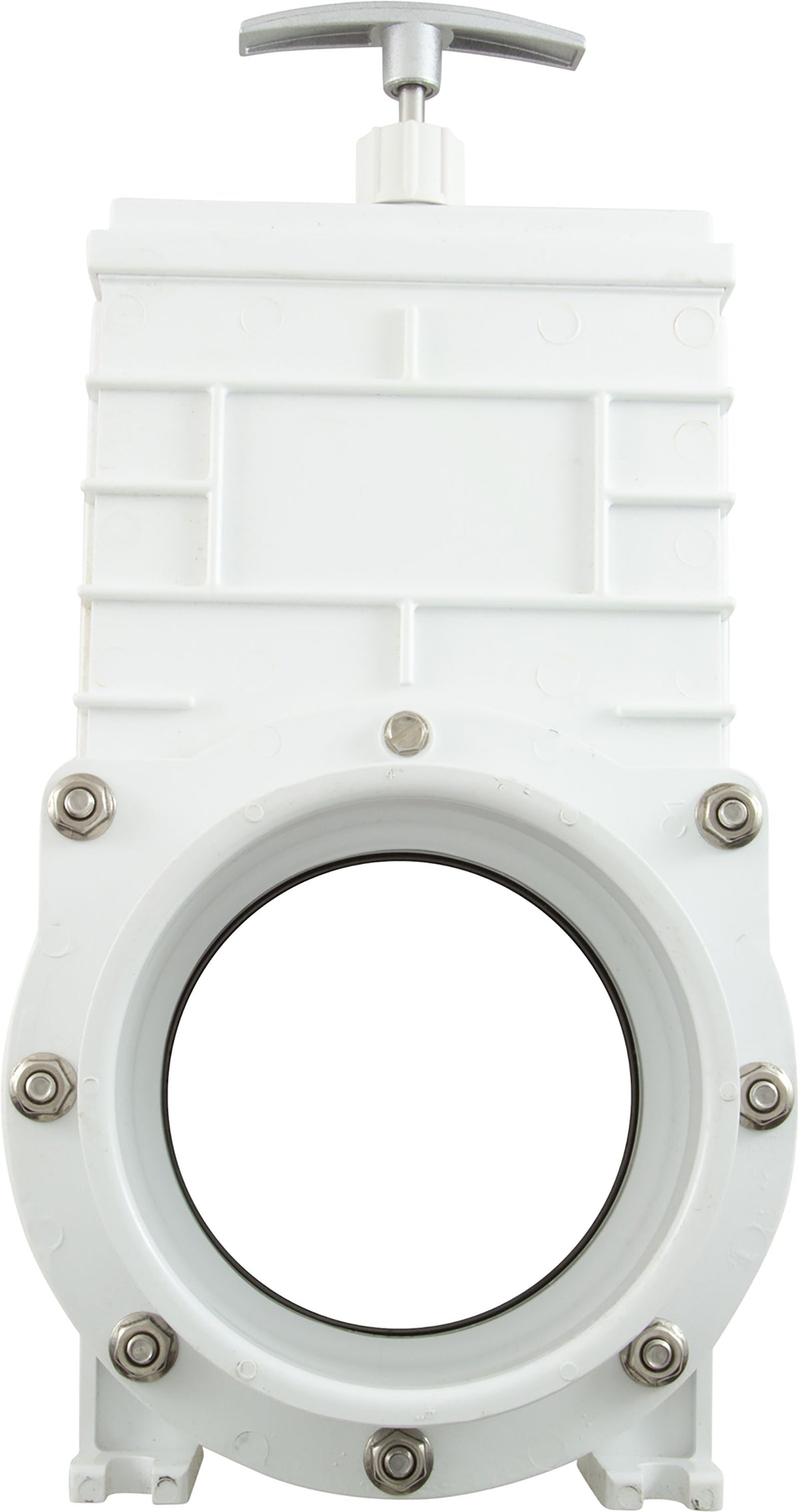 Gate Valve, 3 pc, SS Paddle, Valterra, 4"s x 4"s, 20psi : 6401