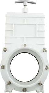 Gate Valve, 3 pc, SS Paddle, Valterra, 4"s x 4"s, 20psi : 6401 - Valterra Products - 019079640109 - PartsForSpas.com