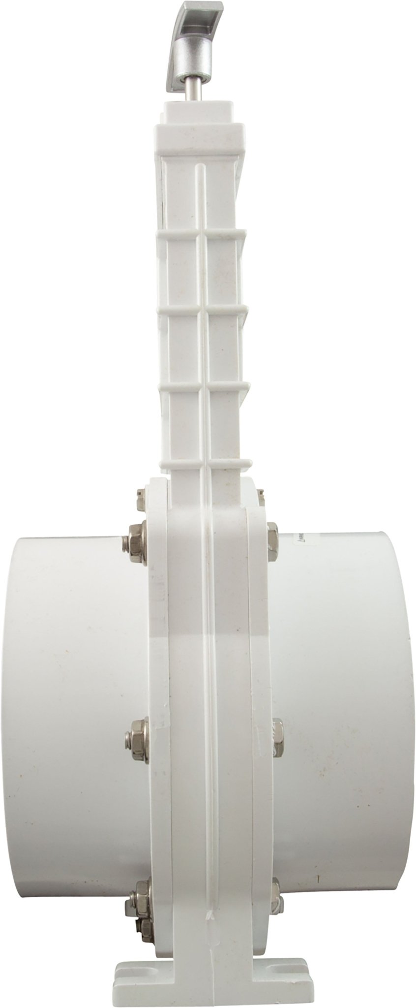 Gate Valve, 3 pc, SS Paddle, Valterra, 4"s x 4"s, 20psi : 6401 - Valterra Products - 019079640109 - PartsForSpas.com
