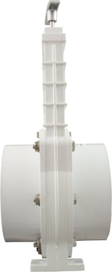 Gate Valve, 3 pc, SS Paddle, Valterra, 4"s x 4"s, 20psi : 6401 - Valterra Products - 019079640109 - PartsForSpas.com