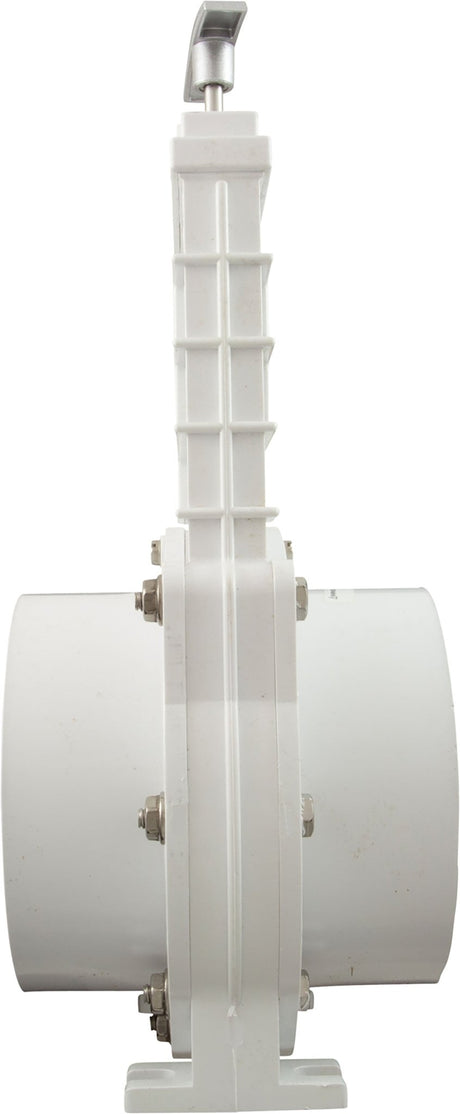 Gate Valve, 3 pc, SS Paddle, Valterra, 4"s x 4"s, 20psi : 6401 - Valterra Products - 019079640109 - PartsForSpas.com