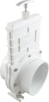 Gate Valve, 3 pc, SS Paddle, Valterra, 4"s x 4"s, 20psi : 6401 - Valterra Products - 019079640109 - PartsForSpas.com