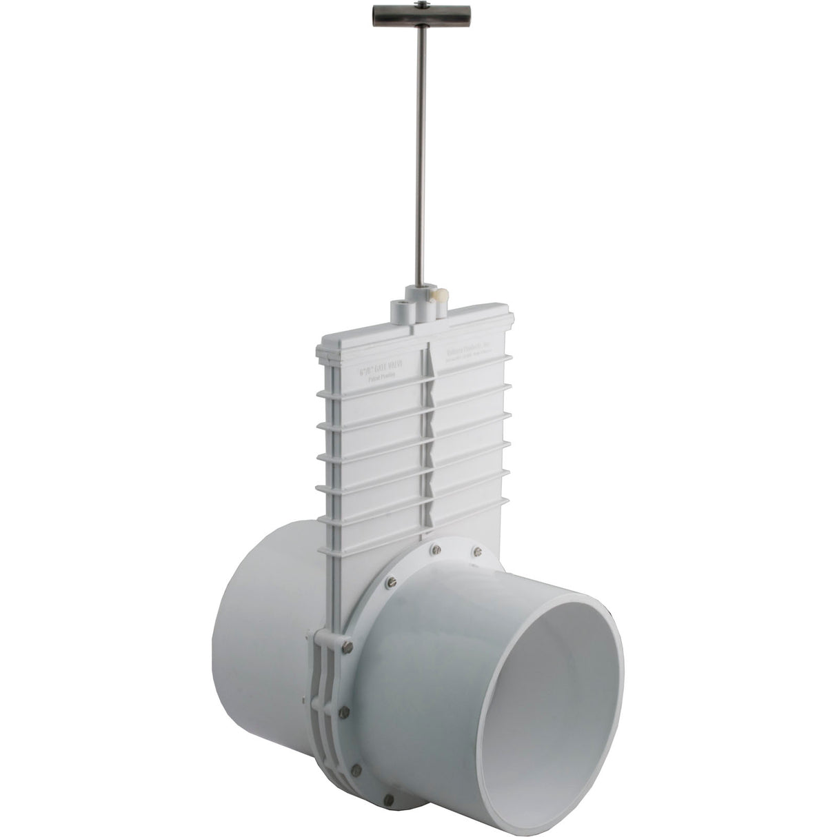 Gate Valve, 3 pc, SS Paddle, Valterra, 8"s x 8"s, 10psi : 6801 - Valterra Products - 019079068019 - PartsForSpas.com