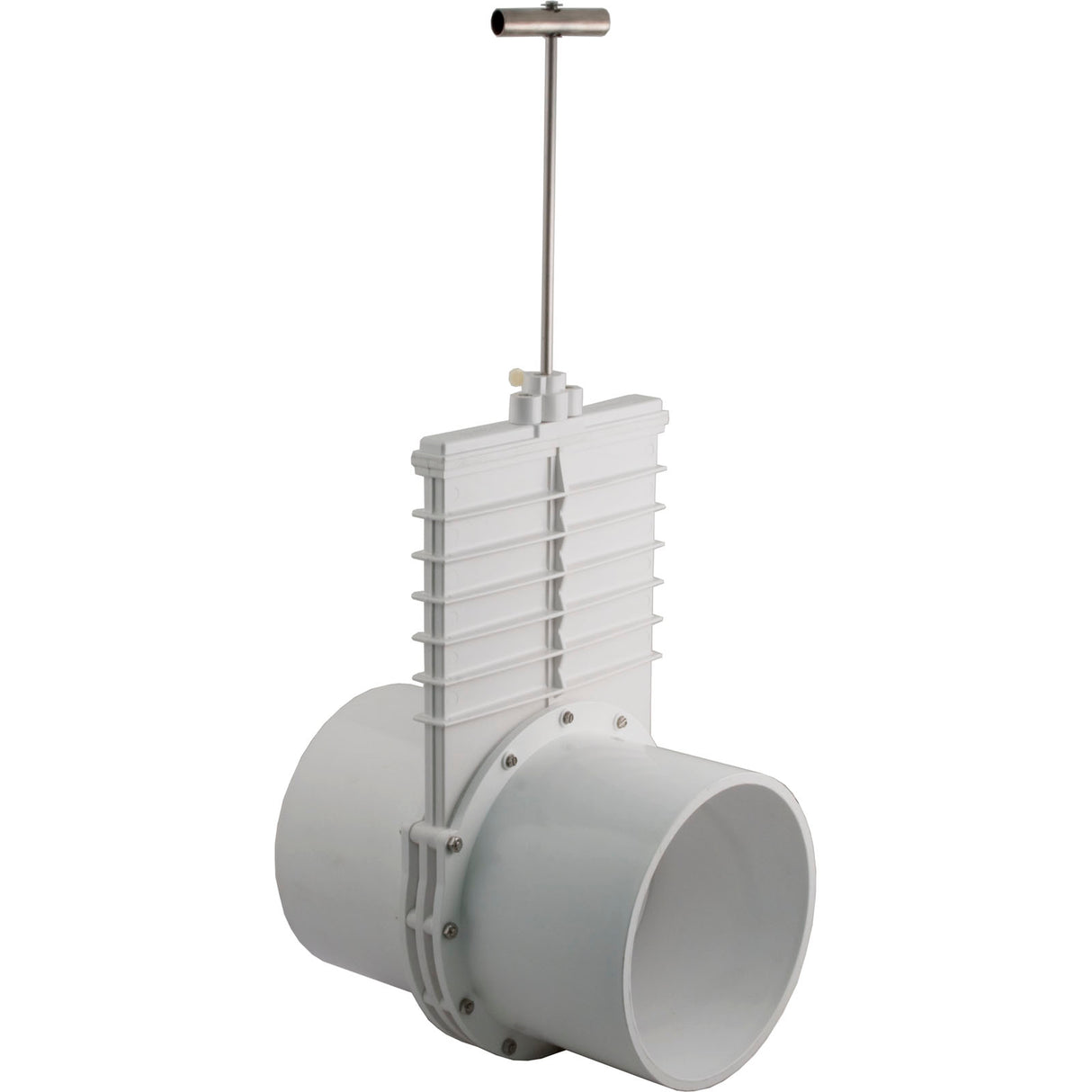 Gate Valve, 3 pc, SS Paddle, Valterra, 8"s x 8"s, 10psi : 6801 - Valterra Products - 019079068019 - PartsForSpas.com