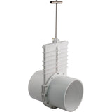 Gate Valve, 3 pc, SS Paddle, Valterra, 8"s x 8"s, 10psi : 6801 - Valterra Products - 019079068019 - PartsForSpas.com