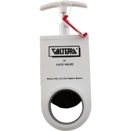 Gate Valve, UniBody, Valterra, 2" Slip x 2" Spigot, 40psi : 2202X - Valterra Products - 019079922021 - PartsForSpas.com