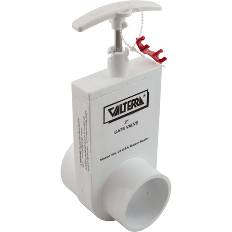 Gate Valve, UniBody, Valterra, 2" Slip x 2" Spigot, 40psi : 2202X - Valterra Products - 019079922021 - PartsForSpas.com