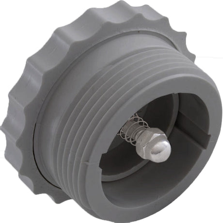 Check Valve, Spring, Return Line, 1-1/2"mpt, Dark Gray, Spa : V20-341 - Val-Pak - 811636020573 - PartsForSpas.com