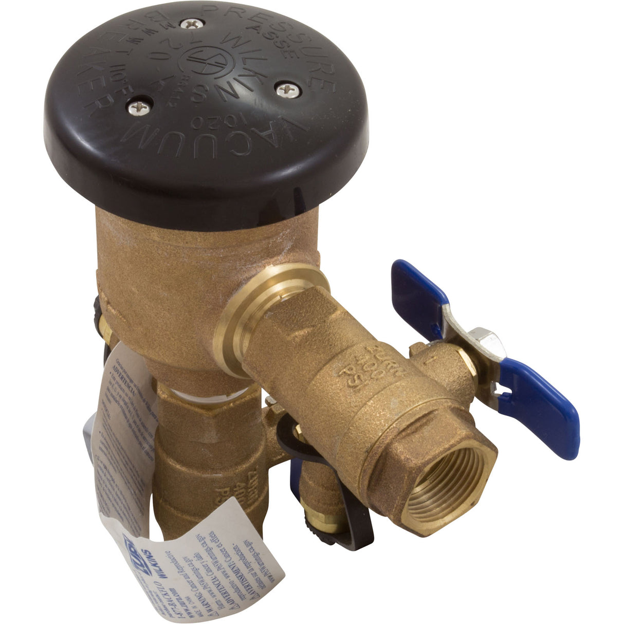 Pressure Vacuum Breaker Assy, Zurn Wilkins, 720A, 1/2" : 12-720A - Zurn Wilkins - 12-720A - PartsForSpas.com