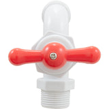 Hose Bib, 3/4" Male Pipe Thread, Plastic : 0203-07 - Magic Plastics - 11651587482 - PartsForSpas.com