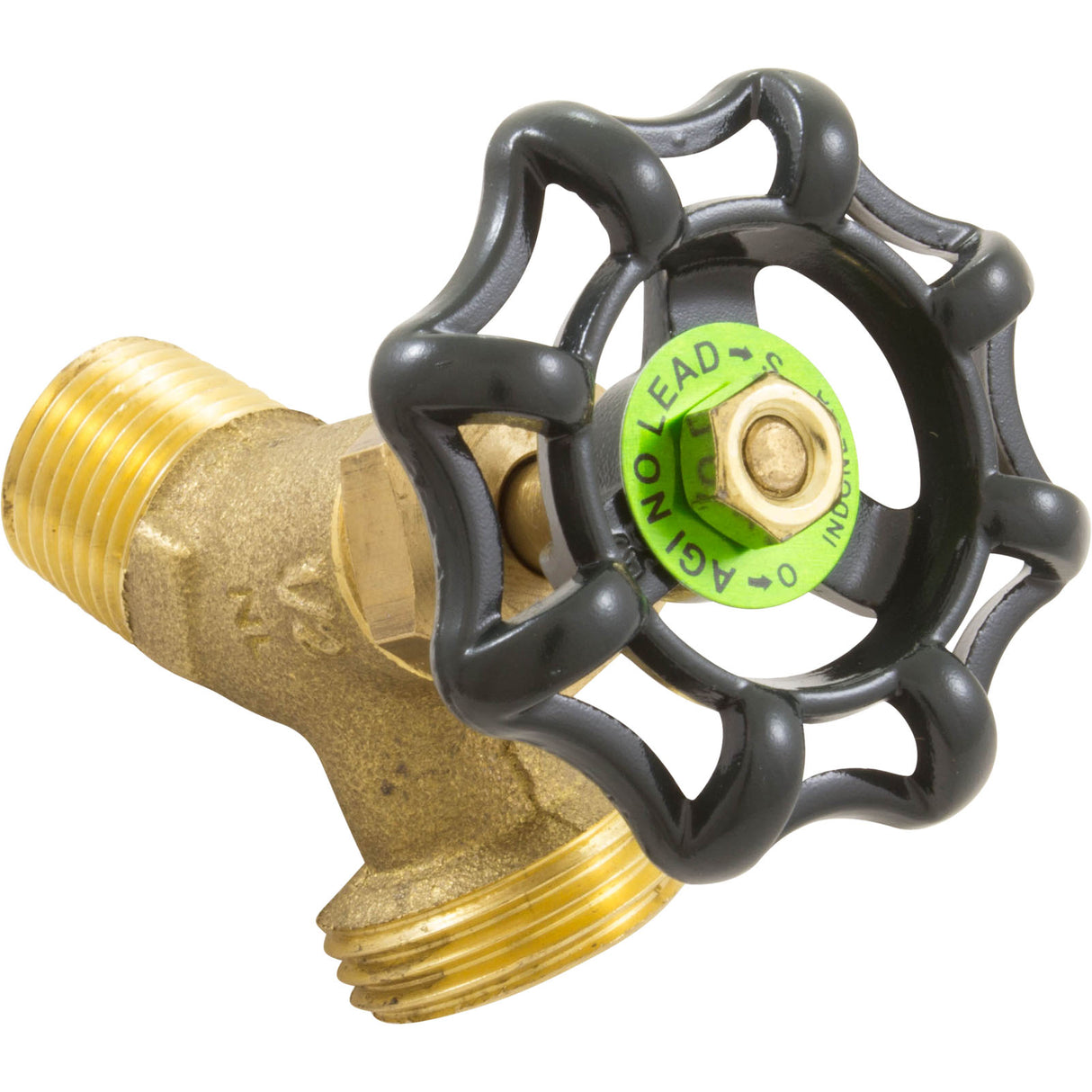Hose Bib, 1/2" Male Pipe Thread, Brass : - Generic - 642026096126 - PartsForSpas.com