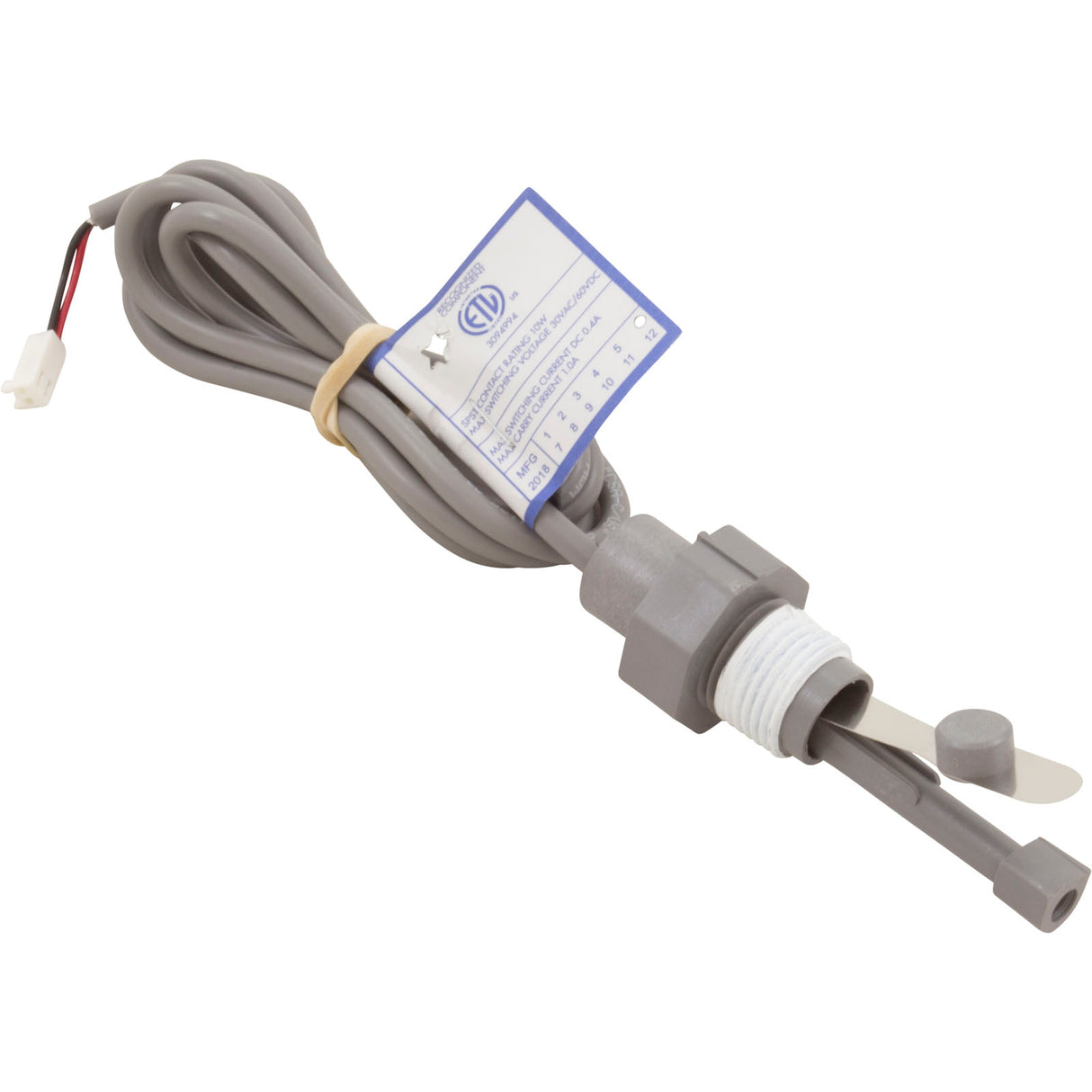Flow Switch, Harwil Q12DS-C2, Beach Comber, Molex : Q-12DS-C2/2/6M/NO/4F - Harwil - Q-12DS-C2/2/6M/NO/4F - PartsForSpas.com