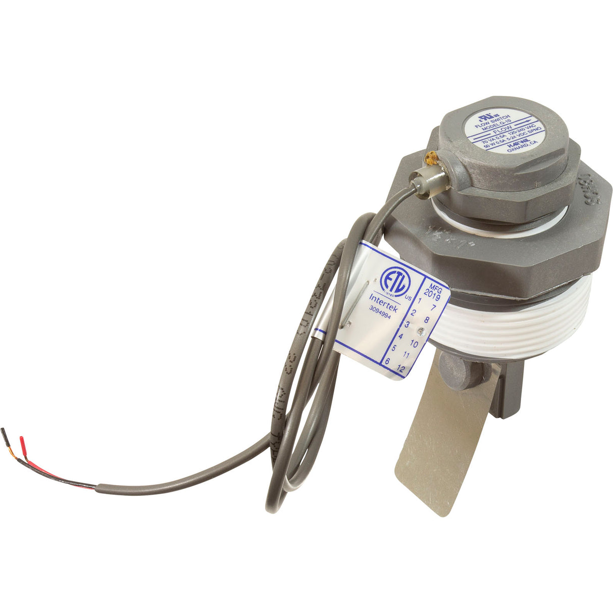 Flow Switch, Harwil Q10DS Dimension 1 : Q10-DS/DIMENSION 1 - Harwil - Q10-DS/DIMENSION 1 - PartsForSpas.com