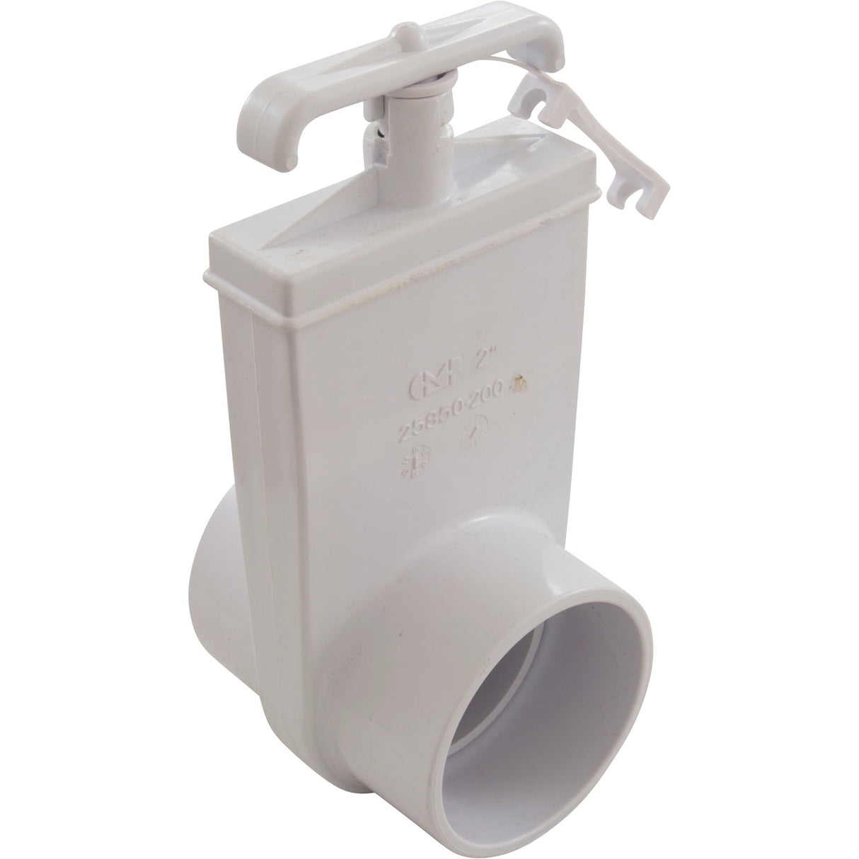 Gate Valve, CMP Hydroseal, 2" Slip x 2" Slip, Locking : 25850-200-000 - Custom Molded Products - 849640025314 - PartsForSpas.com