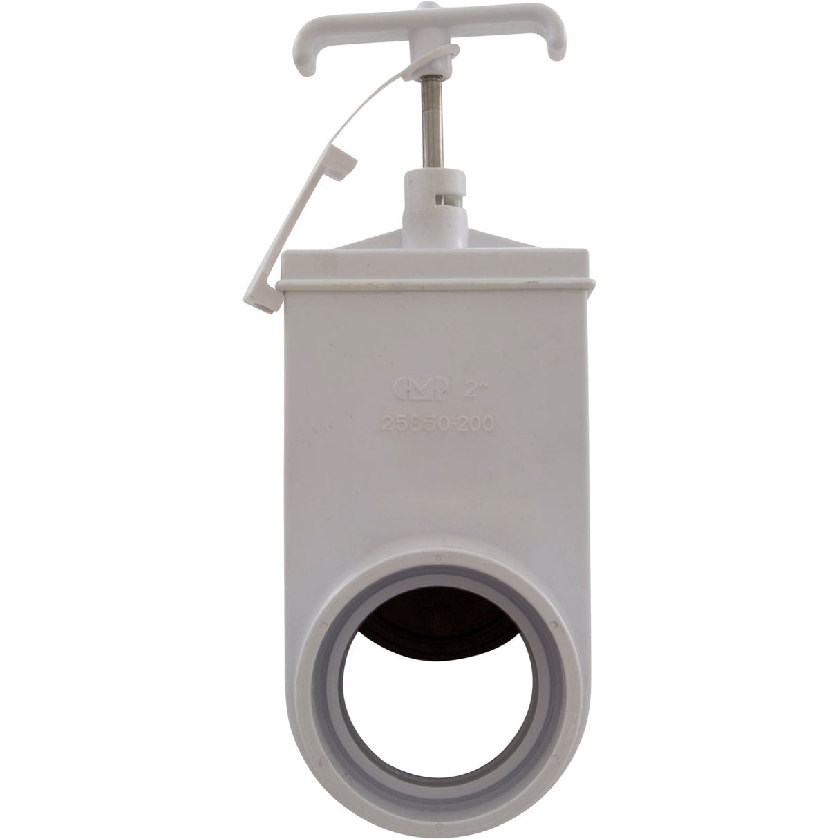 Gate Valve, CMP Hydroseal, 2" Slip x 2" Slip, Locking : 25850-200-000 - Custom Molded Products - 849640025314 - PartsForSpas.com