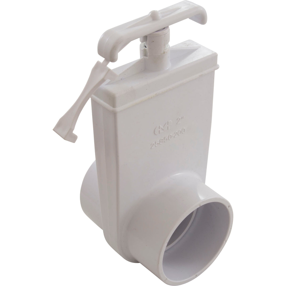 Gate Valve, CMP Hydroseal, 2" Slip x 2" Slip, Locking : 25850-200-000 - Custom Molded Products - 849640025314 - PartsForSpas.com