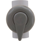 Diverter Valve, CMP Lever Handle, 2"s, 2 Port, Smth Scal, Gry : 25048-019-000 - Custom Molded Products - 25048-019-000 - PartsForSpas.com