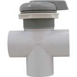 Diverter Valve, CMP Lever Handle, 2"s, 2 Port, Smth Scal, Gry : 25048-019-000 - Custom Molded Products - 25048-019-000 - PartsForSpas.com