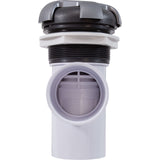 Diverter Vlv, CMP Top Mt, 2"s, 3-3/16"hs, 3 Port, Crown, Gry/Slvr : 25048-807-000 - Custom Molded Products - 25048-807-000 - PartsForSpas.com