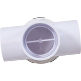 Diverter Vlv, CMP Top Mt, 2"s, 3-3/16"hs, 3 Port, Crown, Gry/Slvr : 25048-807-000 - Custom Molded Products - 25048-807-000 - PartsForSpas.com