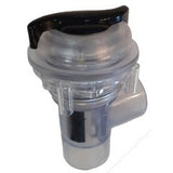 On/Off Valve, CMP Pro-Seal, 1"s, S-Handle, 2-1/16"hs, Clear/Blk : 25036-191-999 - Custom Molded Products - 25036-191-999 - PartsForSpas.com