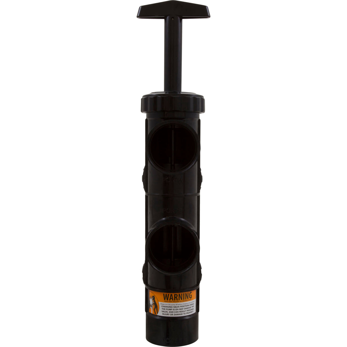 Push Pull Valve, CMP H Style, 2", Sand, Black : 25831-014-000 - Custom Molded Products - 849640026175 - PartsForSpas.com