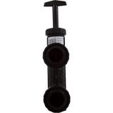 Push Pull Valve, CMP H Style, 2", Sand, Black : 25831-014-000 - Custom Molded Products - 849640026175 - PartsForSpas.com