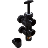 Push Pull Valve, CMP H Style, 2", Sand, Black : 25831-014-000 - Custom Molded Products - 849640026175 - PartsForSpas.com